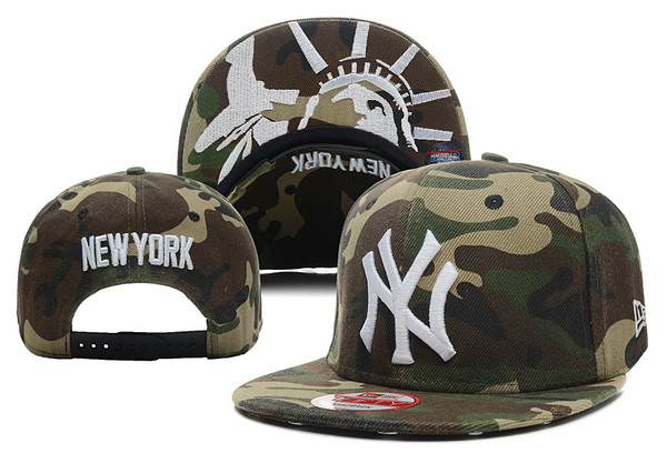 MLB New York Yankees NE Snapback Hat #116